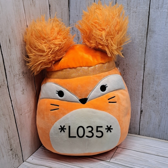 Kellytoy SquishDoos 17"t Mallora Fox Orange Buns Squishmallows Plush Toy - Picture 8 of 8